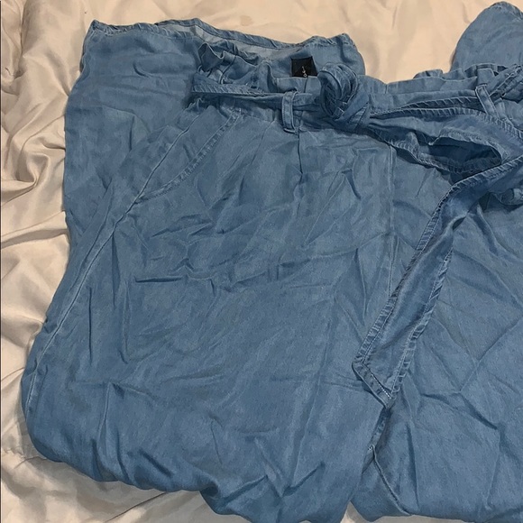 EUC Code x Mode Wide Leg Pants - Picture 3 of 6